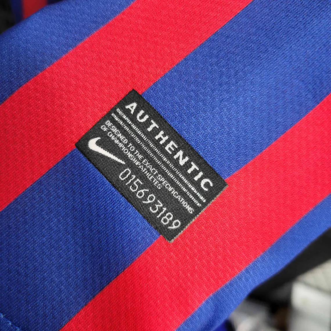 Barcelona Home 11/12 Manga Longa  10