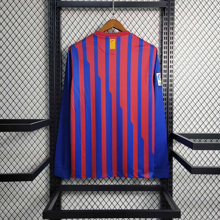 Barcelona Home 11/12 Manga Longa  2