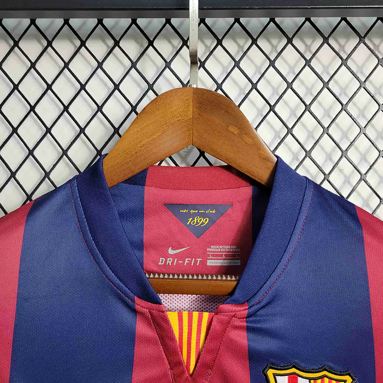 Barcelona Home 14/15 Manga Longa  7