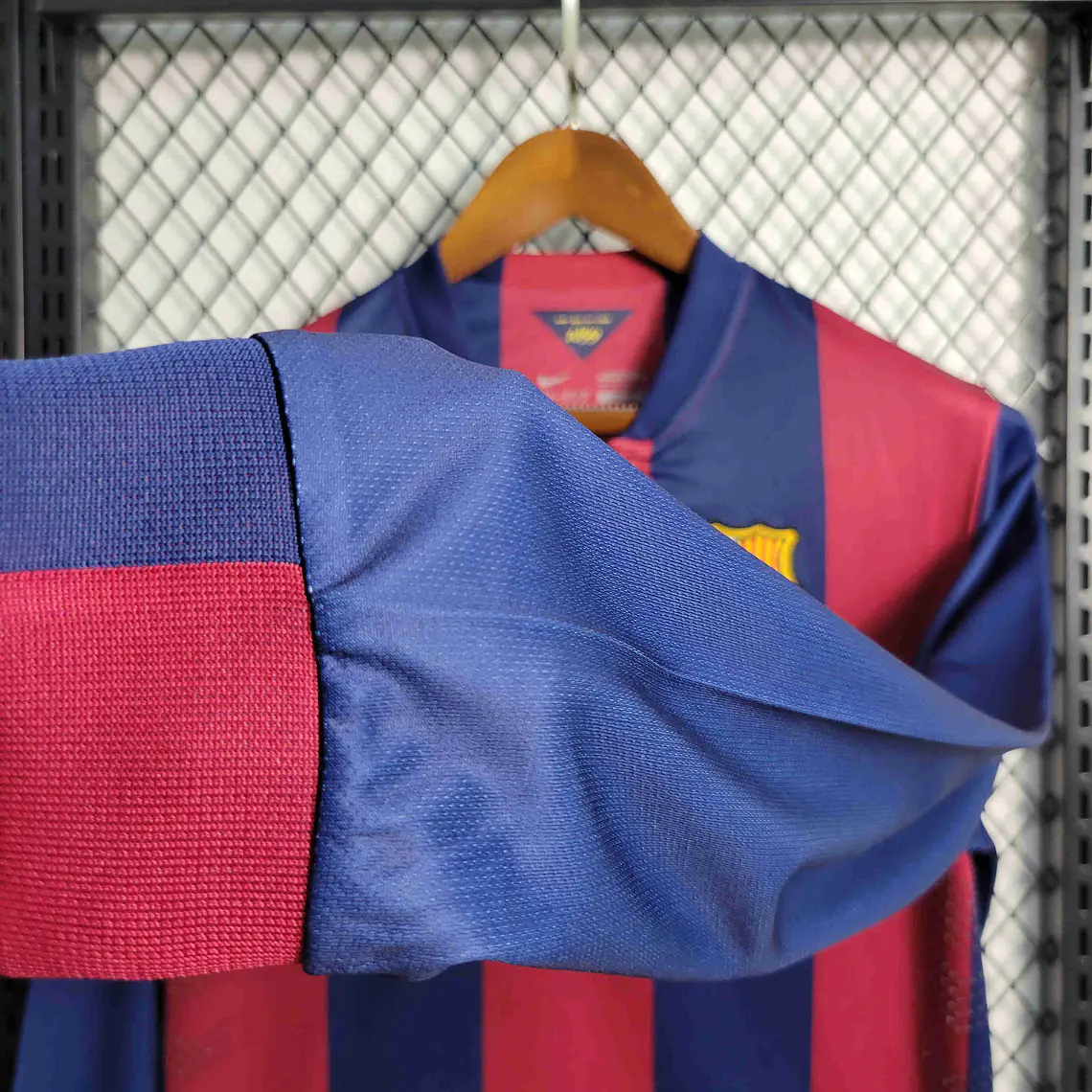 Barcelona Home 14/15 Manga Longa  6
