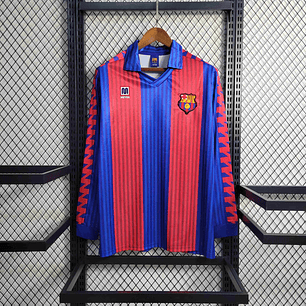 Barcelona Home 1992 Manga Longa 