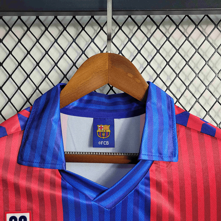 Barcelona Home 1992 Manga Longa  7