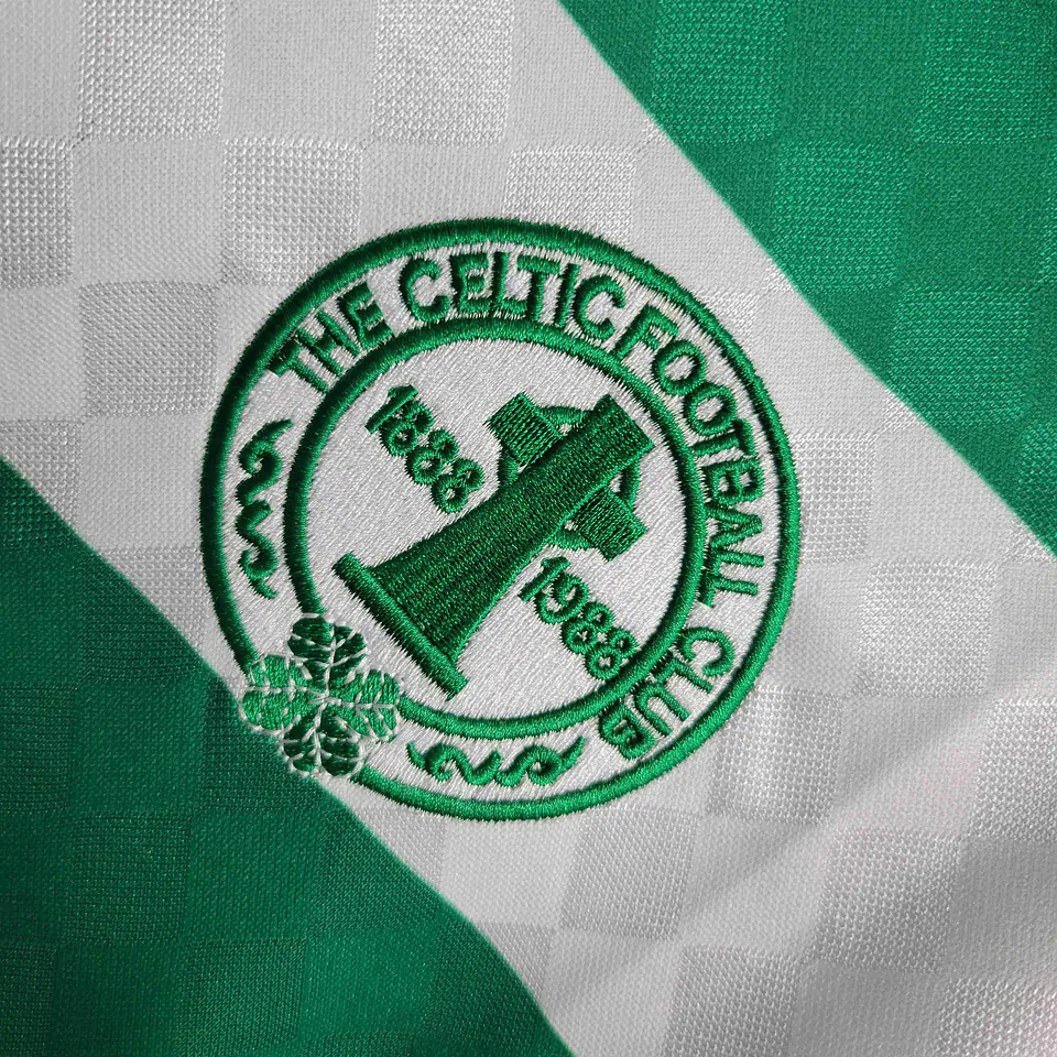 Celtic Home 87/88 Manga Longa  4