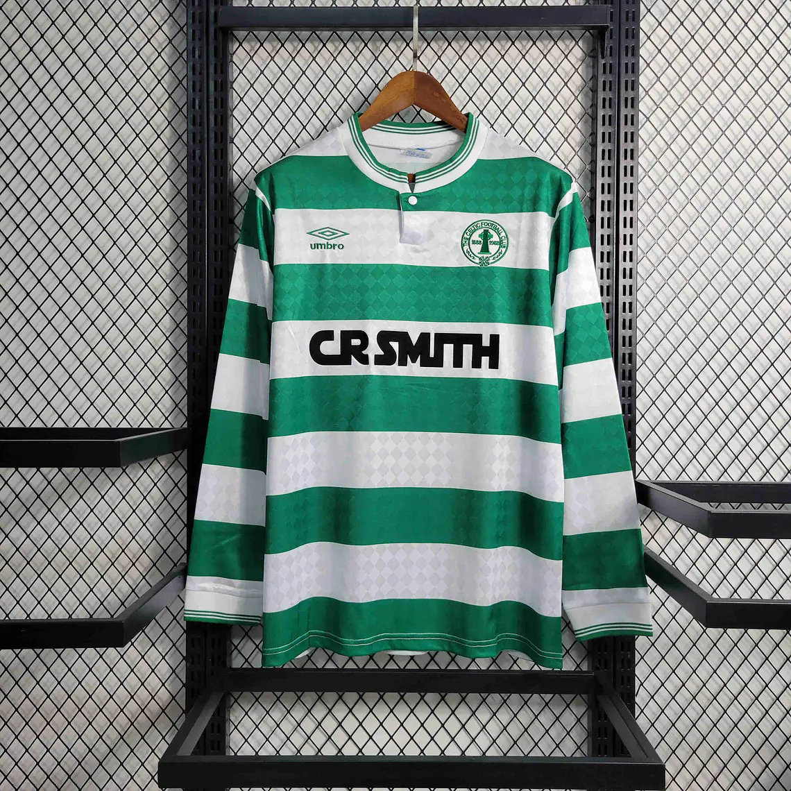 Celtic Home 87/88 Manga Longa  1