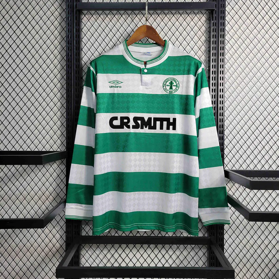 Celtic Home 87/88 Manga Longa  1