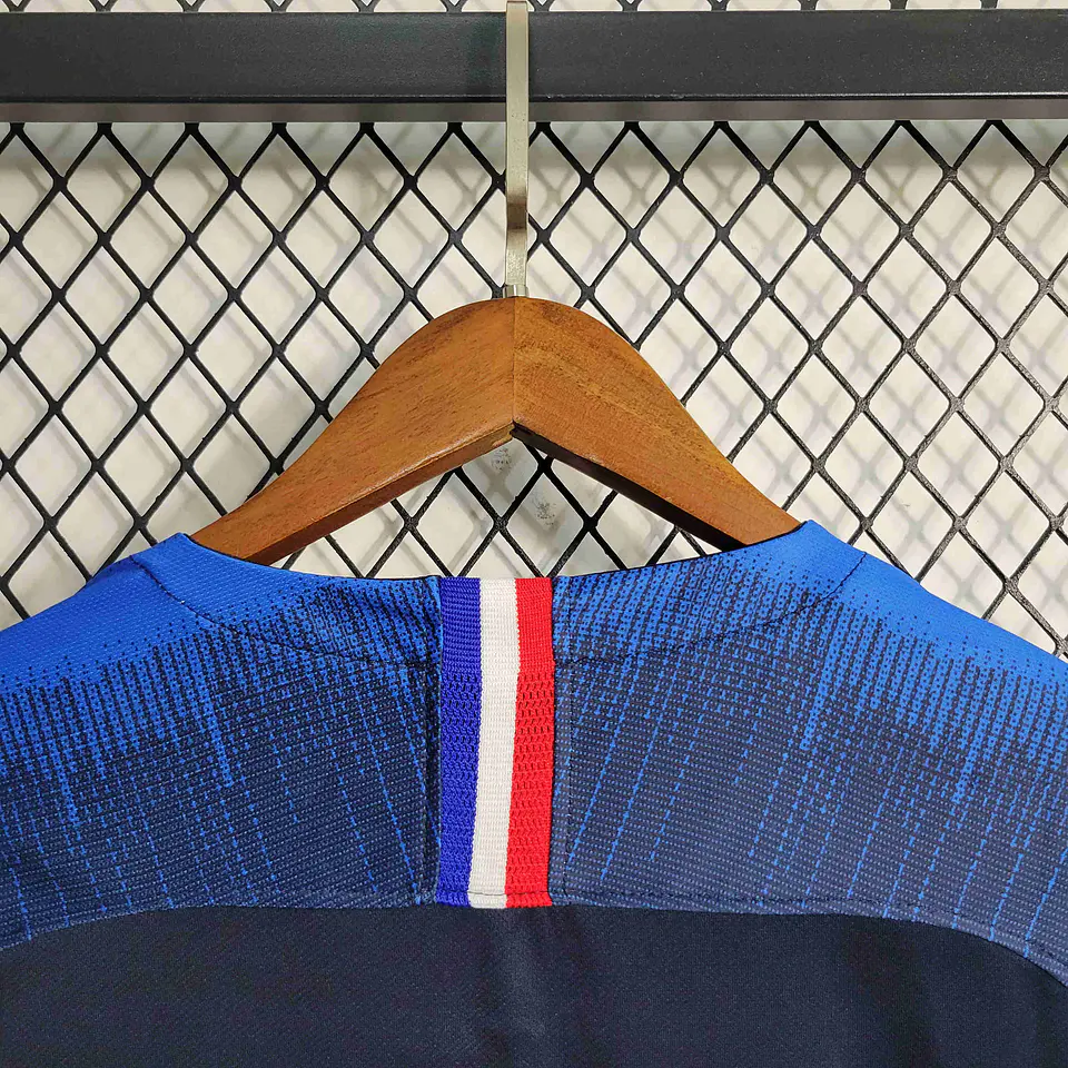 França Home Mundial 2018 Manga Longa  8