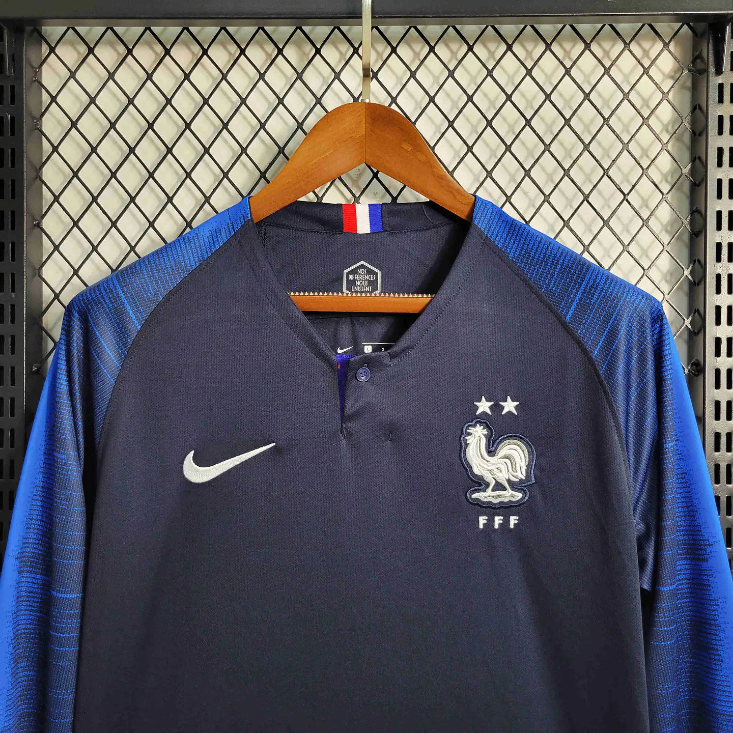 França Home Mundial 2018 Manga Longa  3