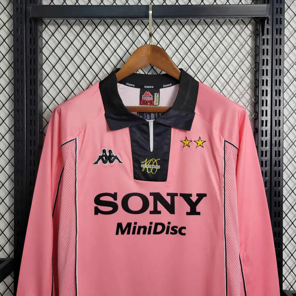 Juventus Away 97/98 Manga Longa  3