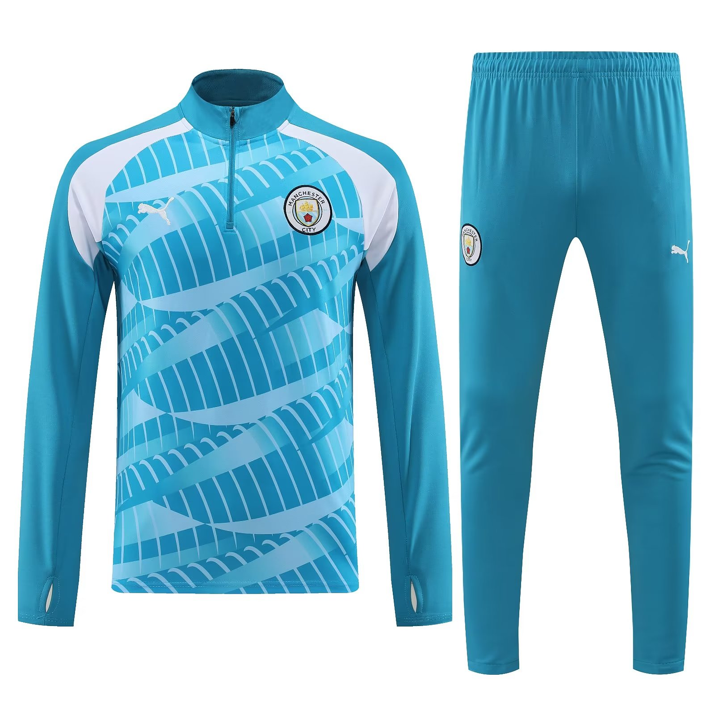 Manchester City Fato Treino 1/2 Zip 4