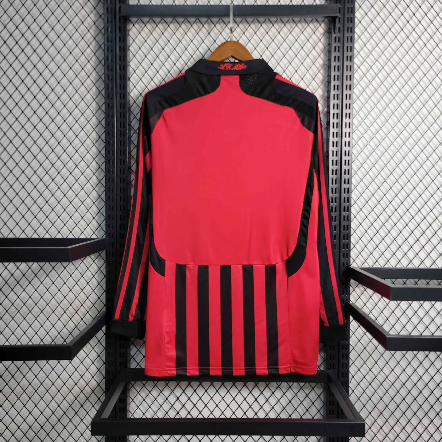 Milan Home 07/08 Manga Longa  2