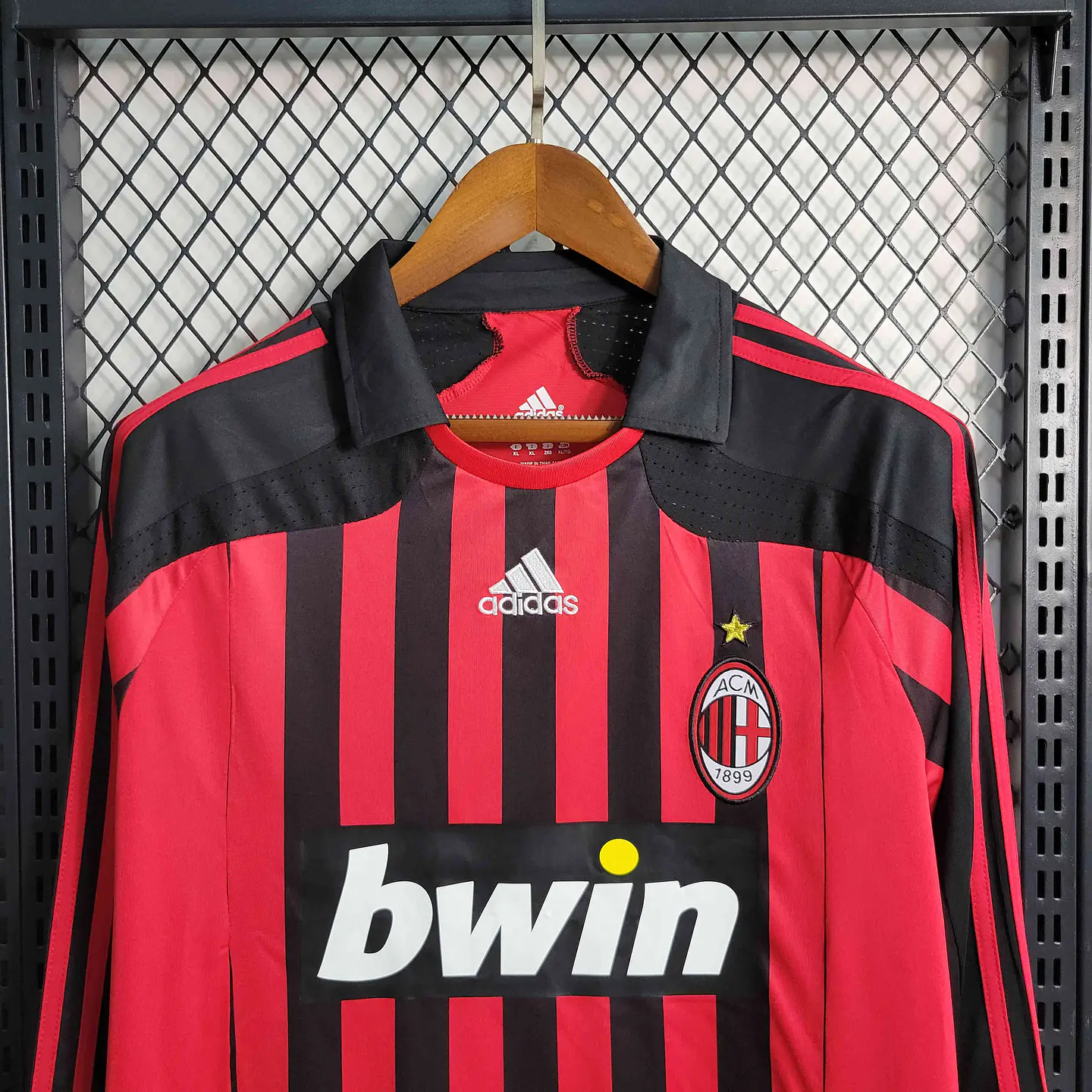 Milan Home 07/08 Manga Longa  3