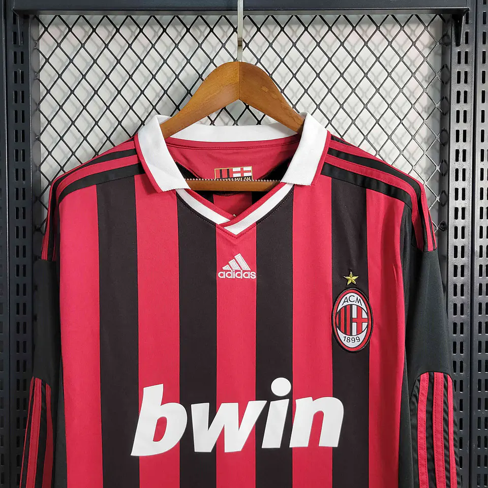 Milan Home 09/10 Manga Longa  4