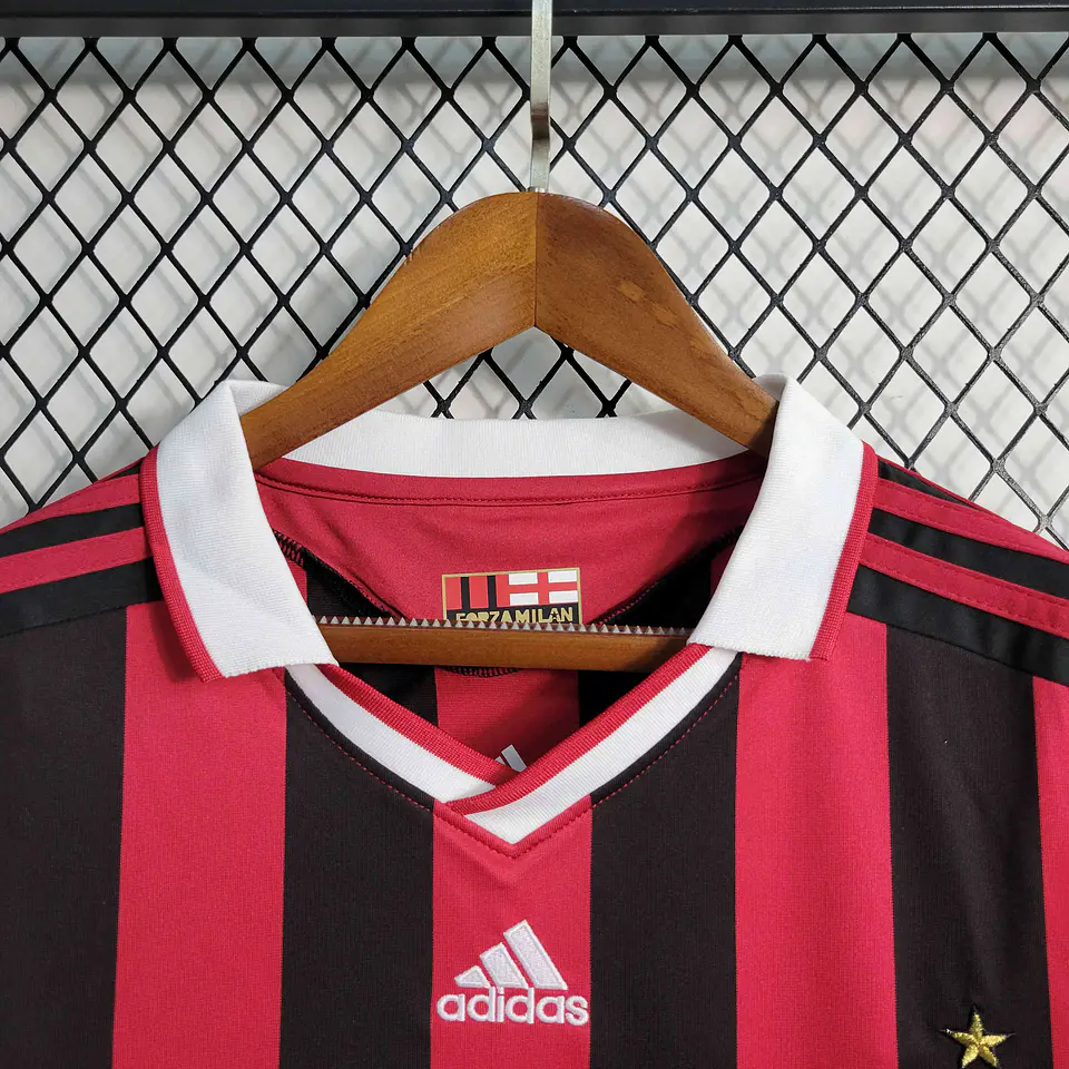 Milan Home 09/10 Manga Longa  8
