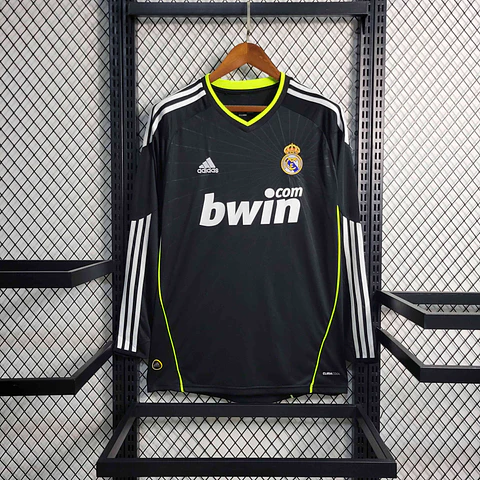 Real Madrid Away 10/11 Manga Longa 