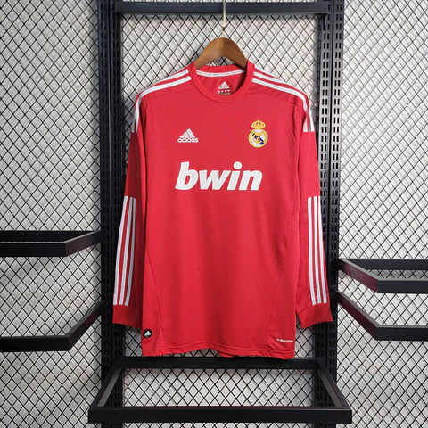 Real Madrid Away 11/12 Manga Longa 