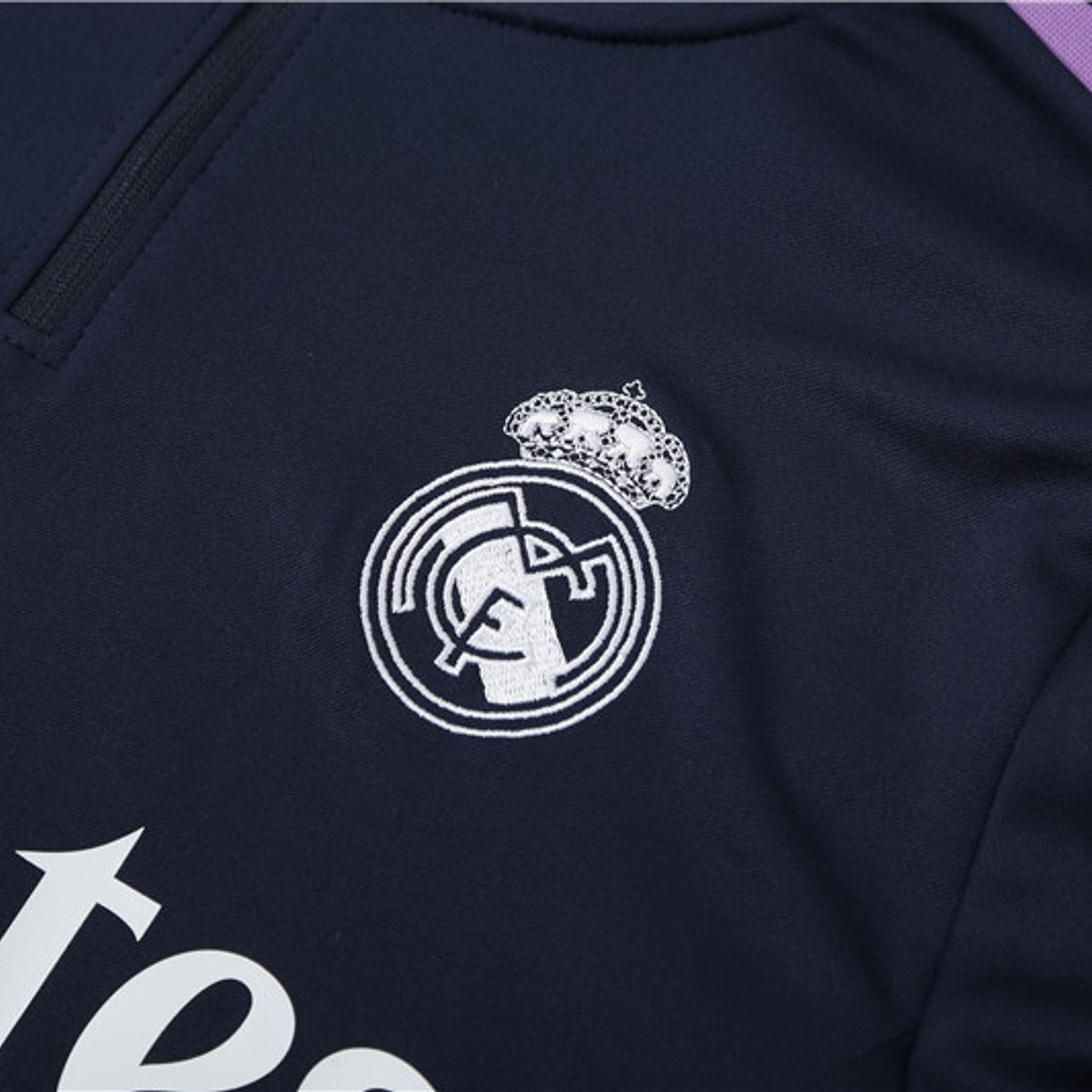 Real Madrid Fato Treino 1/2 Zip 6