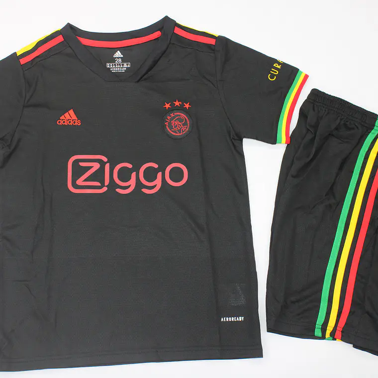 Ajax Third 21/22 Kit Criança 3