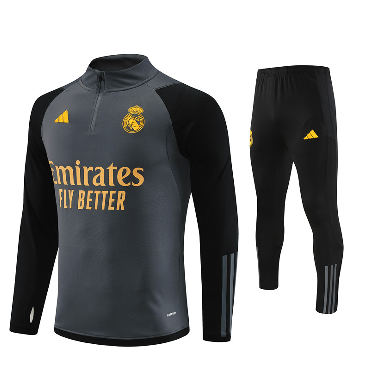 Real Madrid Fato Treino 1/2 Zip 1