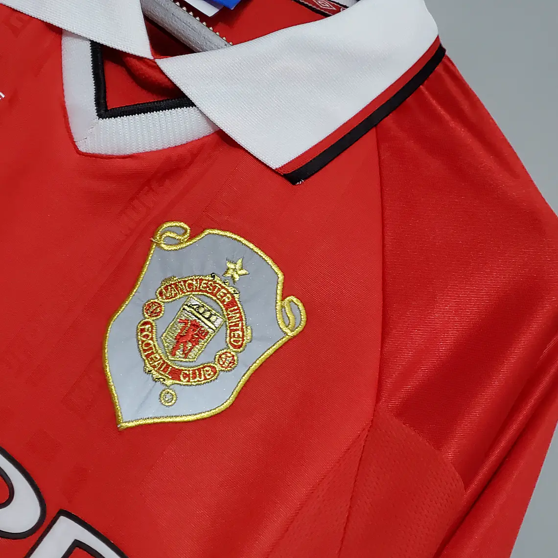 Manchester United Home 99/00 Manga Longa 5