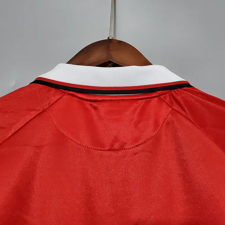 Manchester United Home 99/00 Manga Longa 8
