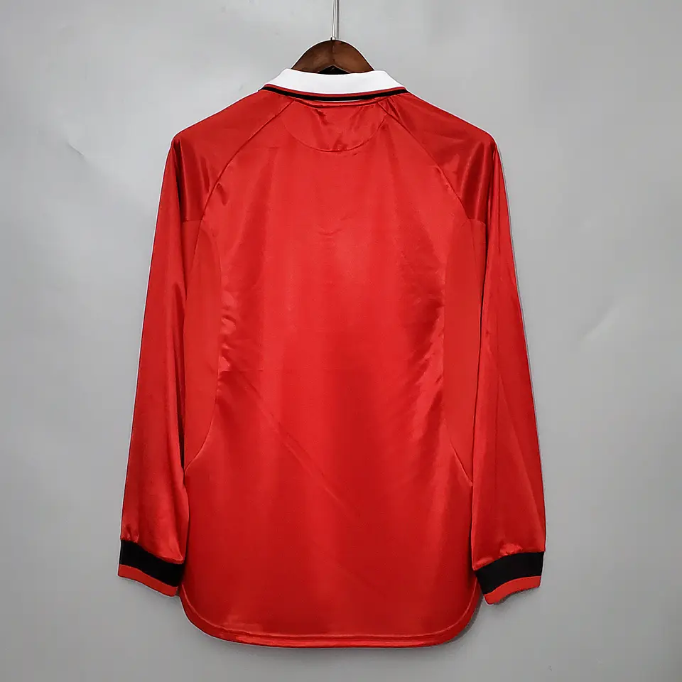 Manchester United Home 99/00 Manga Longa 2