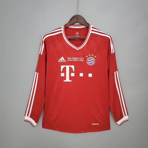 Bayern Home 13/14 Manga Longa