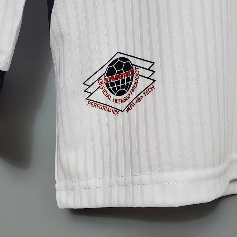 Inglaterra Home 1998 Manga Longa 8