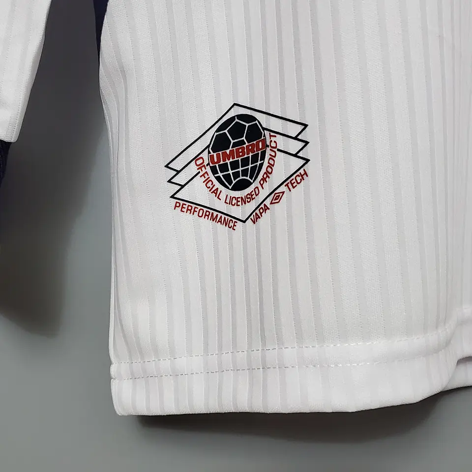 Inglaterra Home 1998 Manga Longa 8