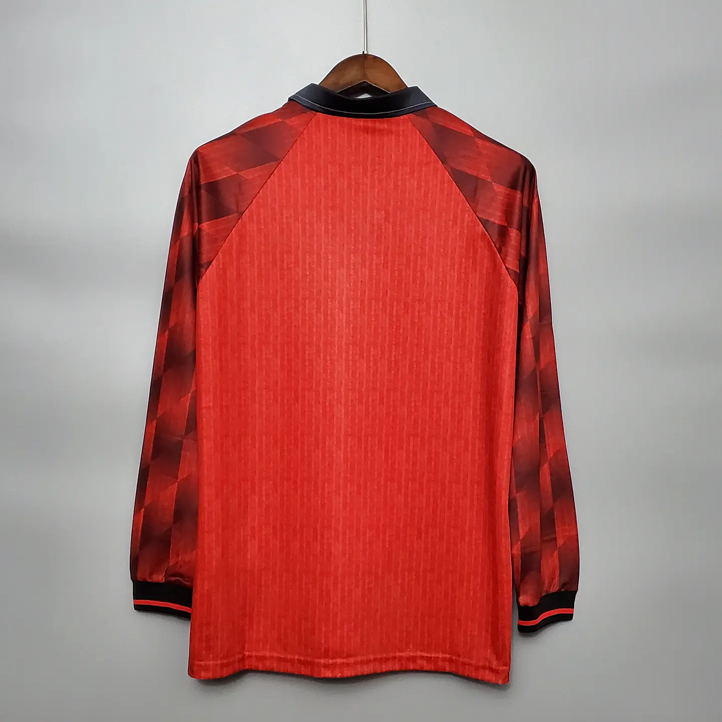 Manchester United Home 1996 Manga Longa 2