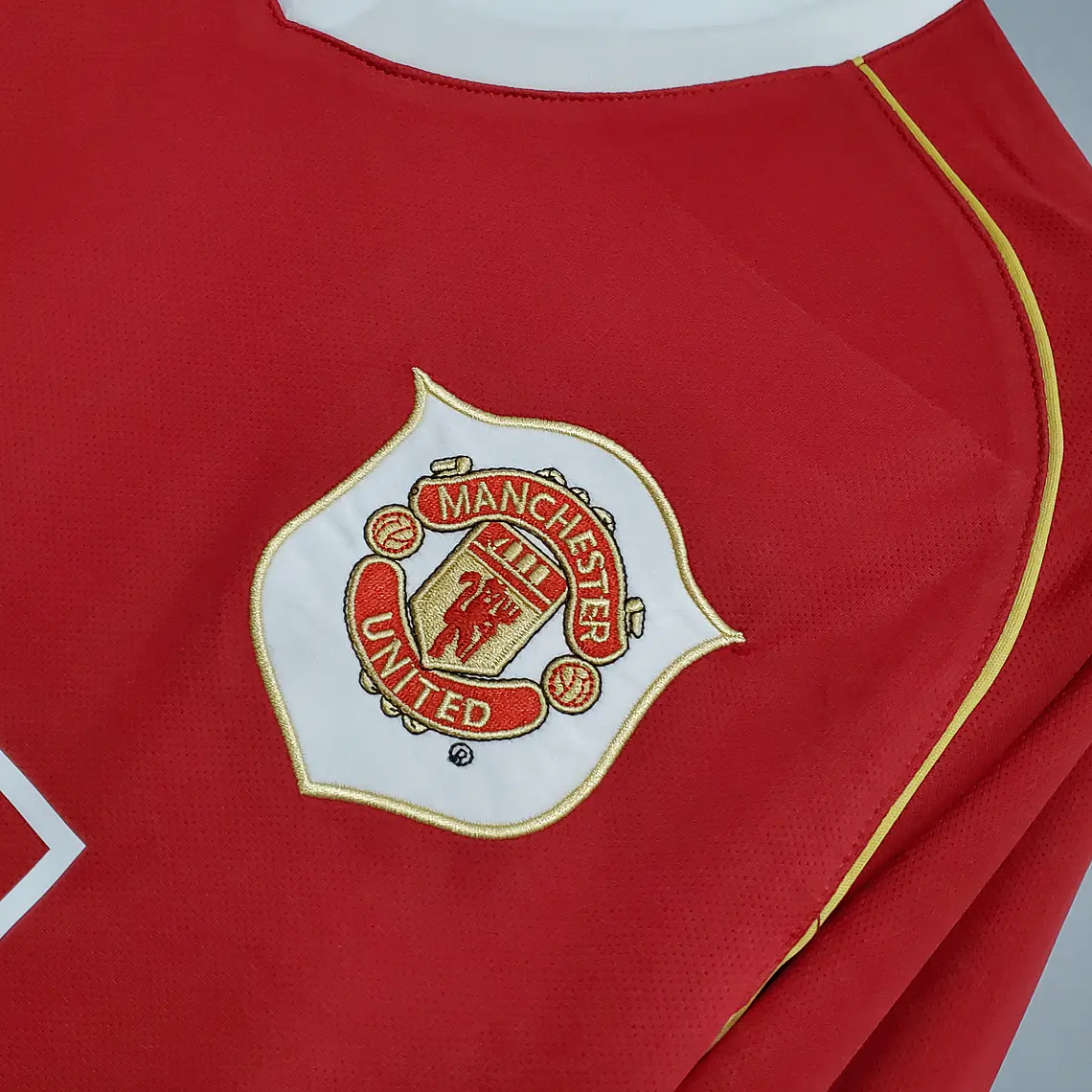 Manchester United Home 06/07 Manga Longa 7