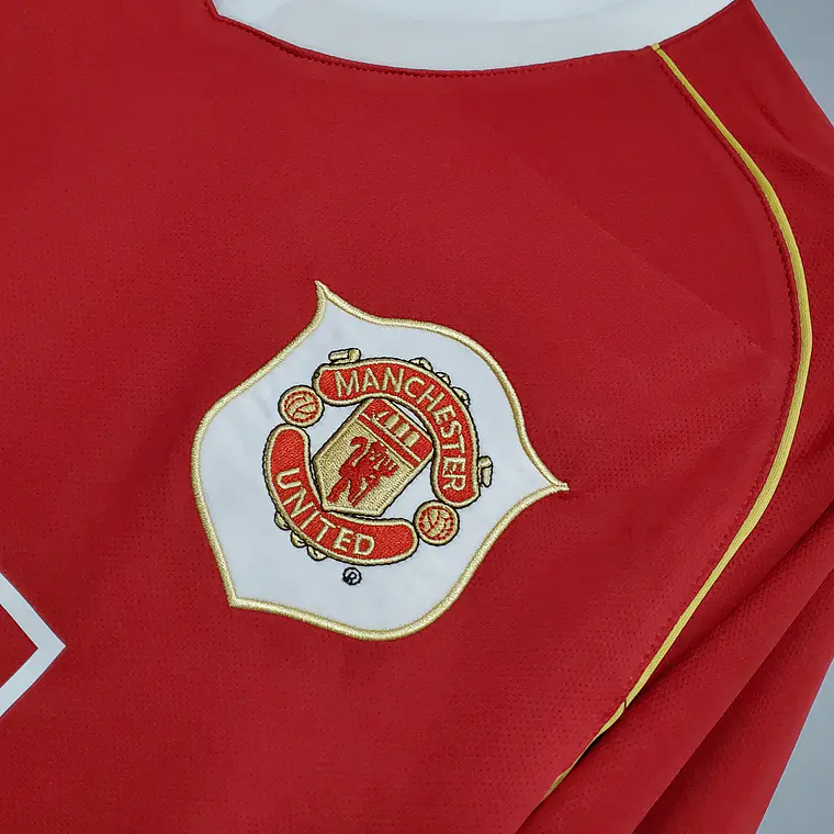 Manchester United Home 06/07 Manga Longa 7