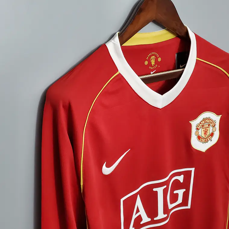 Manchester United Home 06/07 Manga Longa 5