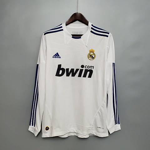 Real Madrid Home 10/11 Manga Longa