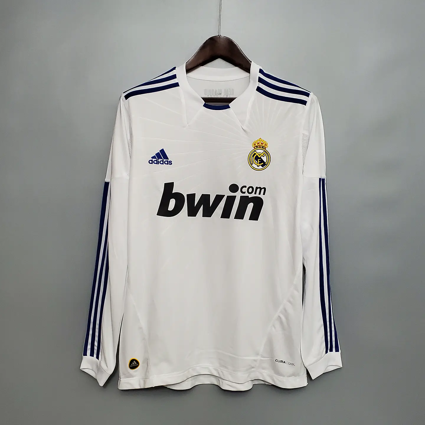 Real Madrid Home 10/11 Manga Longa 1
