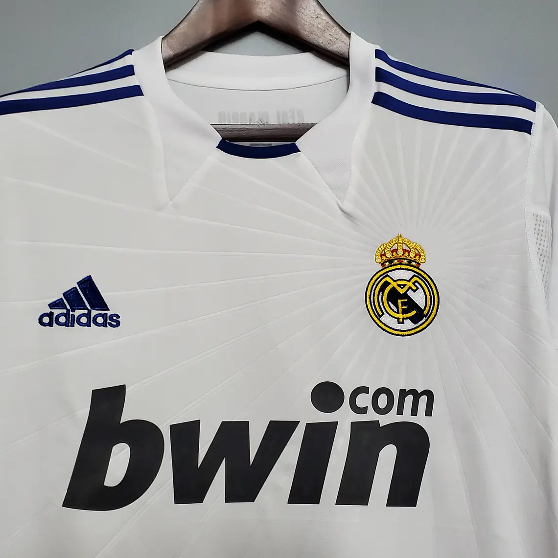 Real Madrid Home 10/11 Manga Longa 5