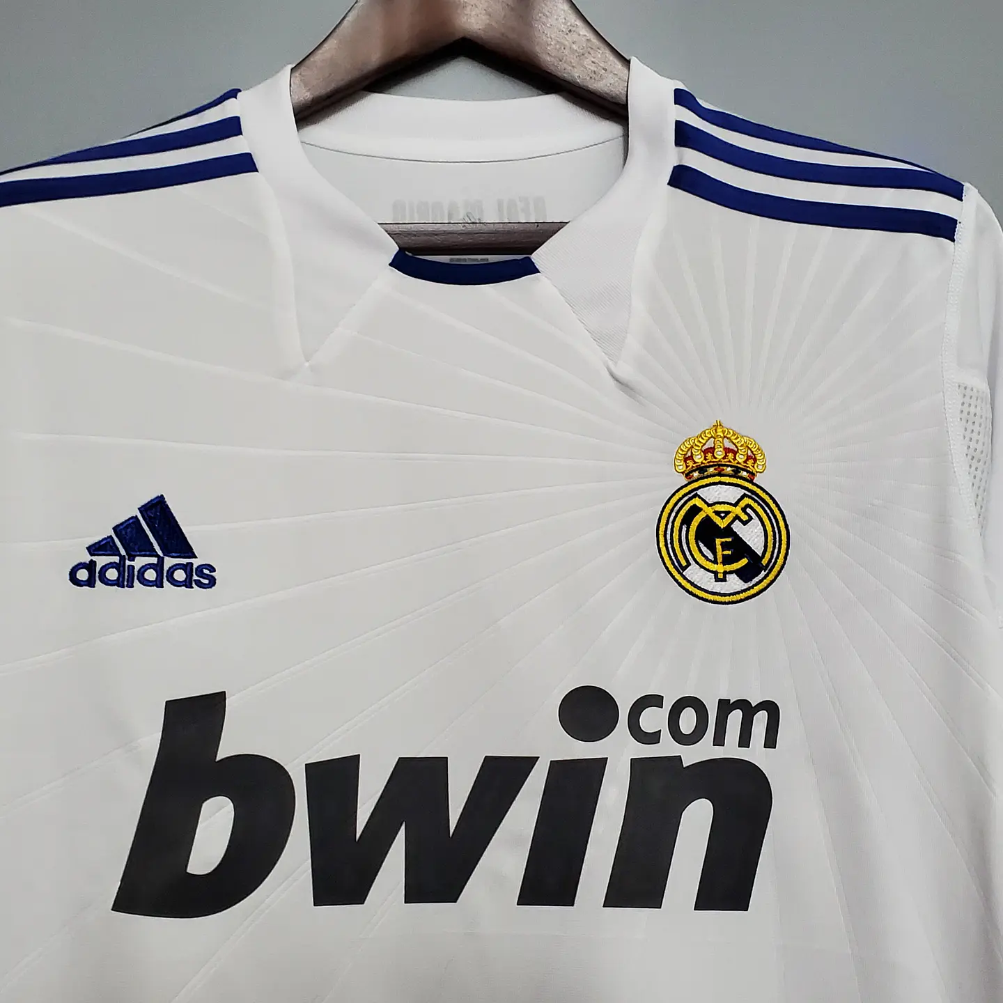 Real Madrid Home 10/11 Manga Longa 5