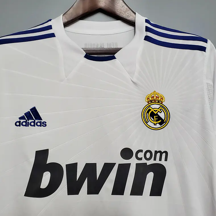 Real Madrid Home 10/11 Manga Longa 5