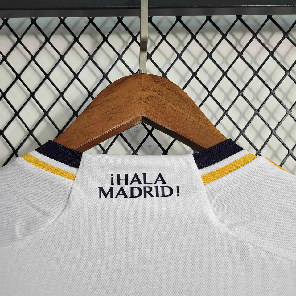 Real Madrid Home 23/24 Manga Longa  10
