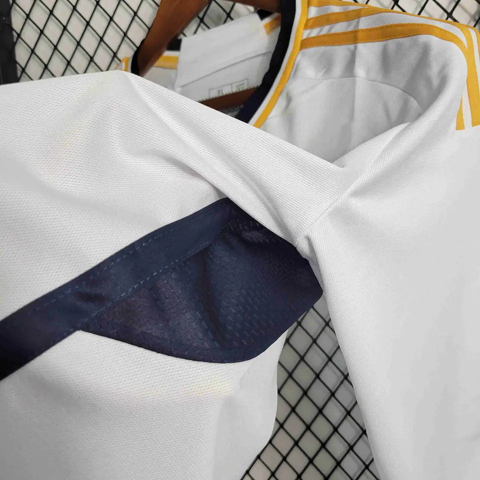Real Madrid Home 23/24 Manga Longa  8