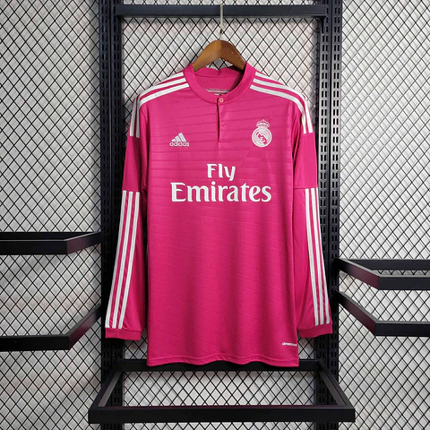 Real Madrid Away 14/15 Manga Longa 