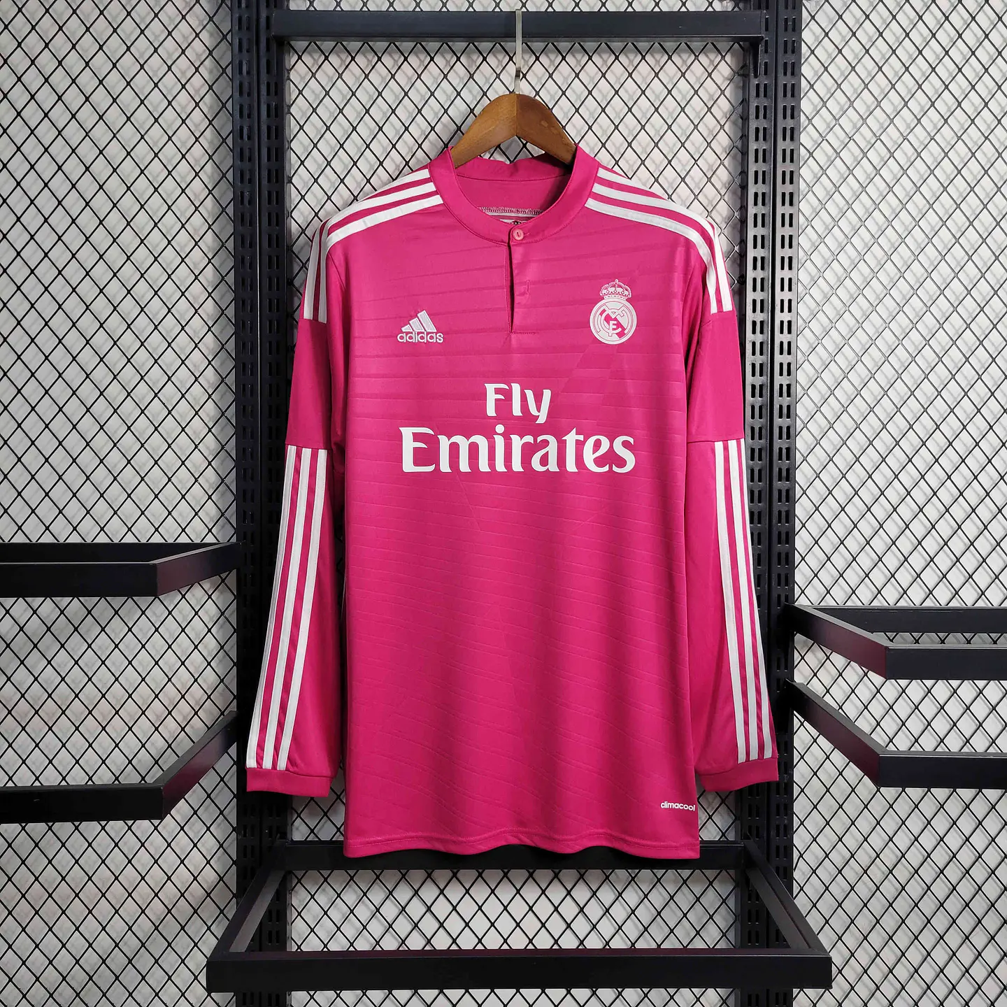 Real Madrid Away 14/15 Manga Longa  1