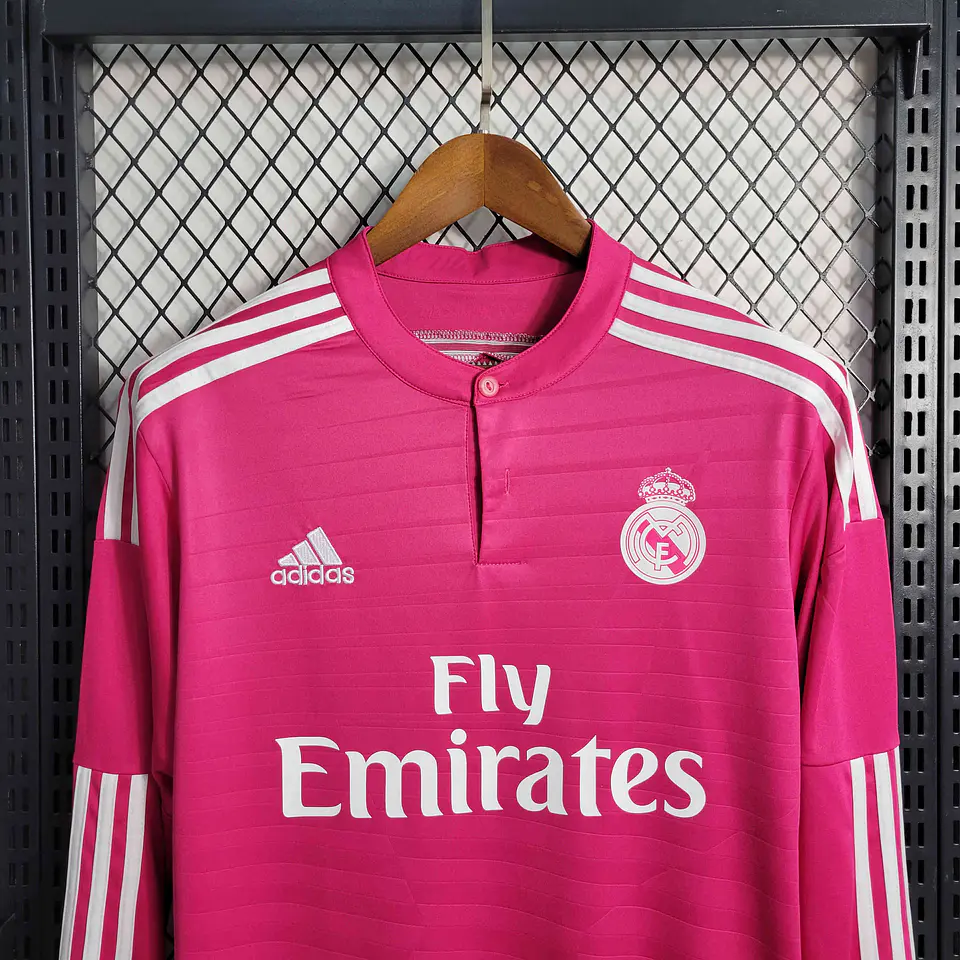 Real Madrid Away 14/15 Manga Longa  3