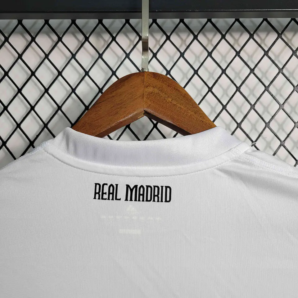 Real Madrid Home 10/11 Manga Longa  8