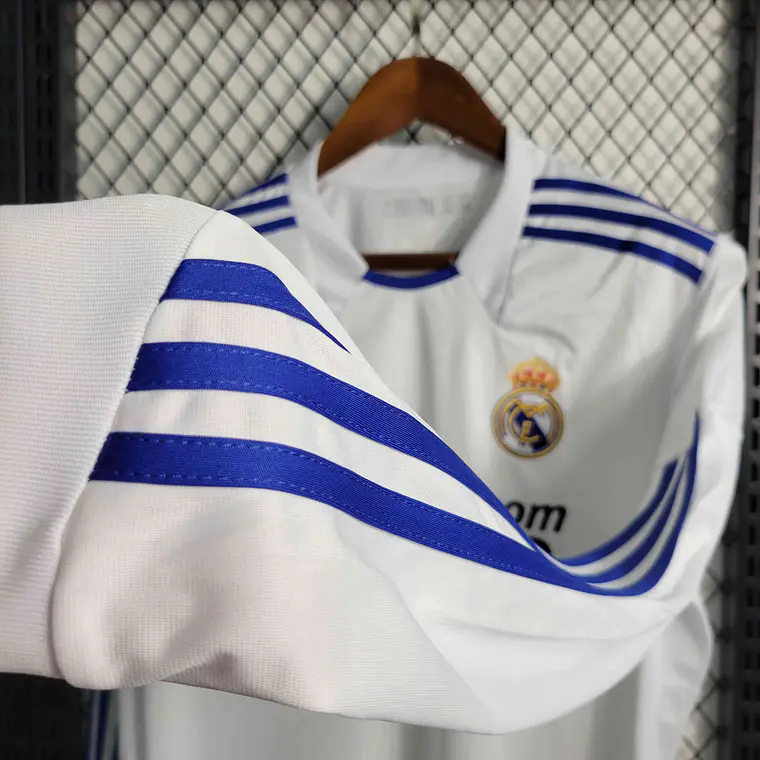 Real Madrid Home 10/11 Manga Longa  6