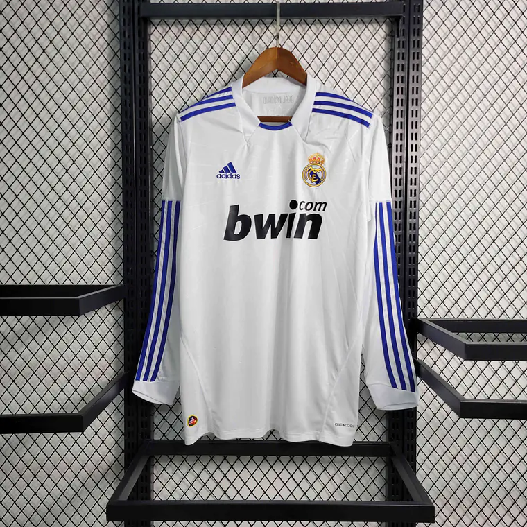 Real Madrid Home 10/11 Manga Longa  1