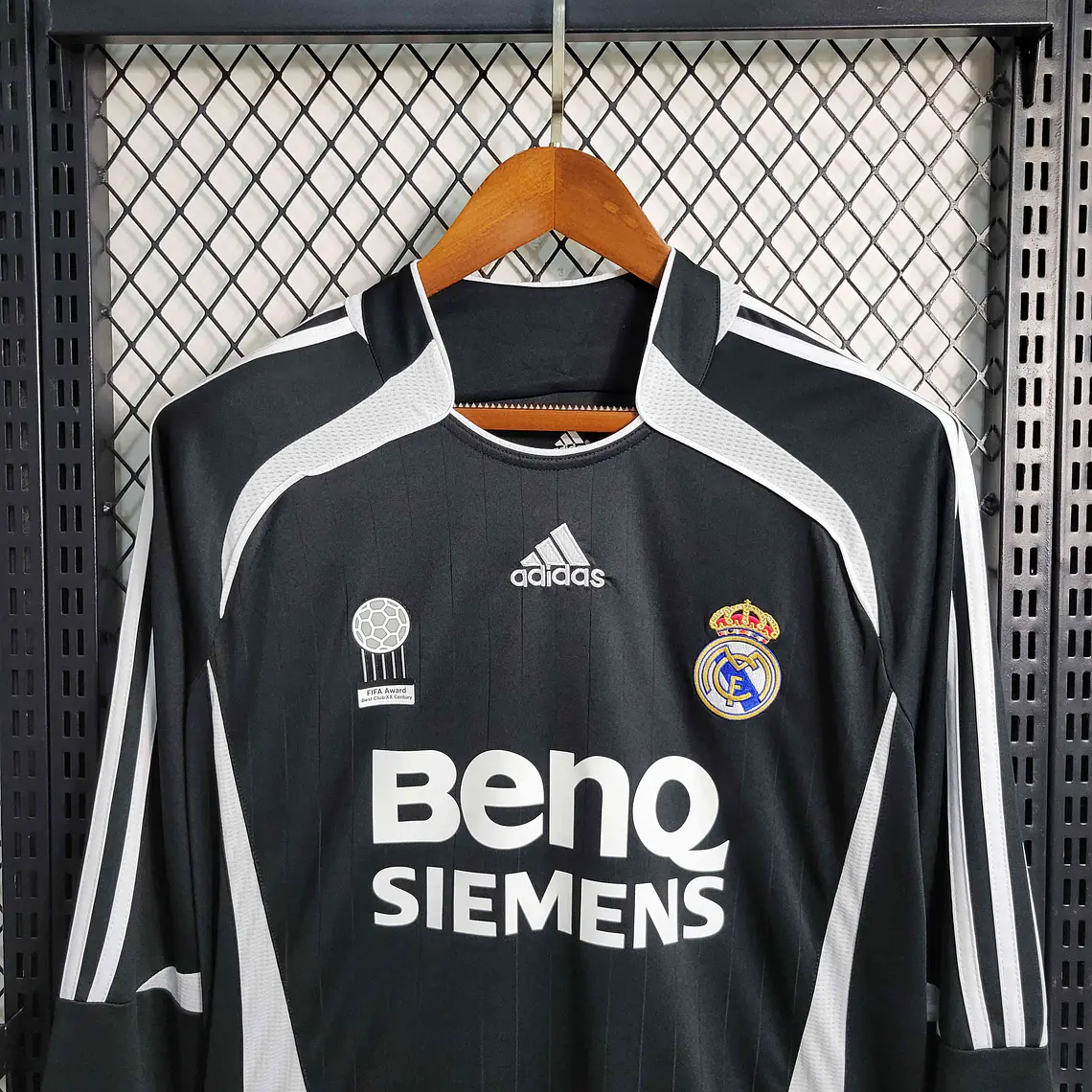 Real Madrid Third 06/07 Manga Longa  3