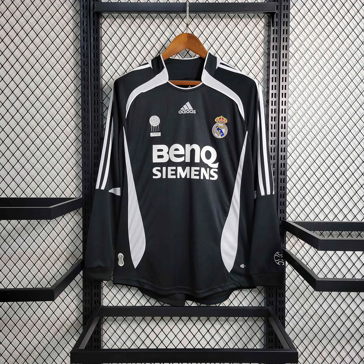 Real Madrid Third 06/07 Manga Longa  1