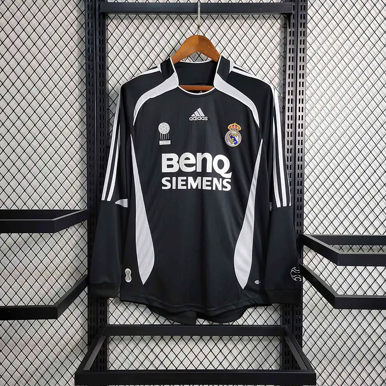 Real Madrid Third 06/07 Manga Longa  1