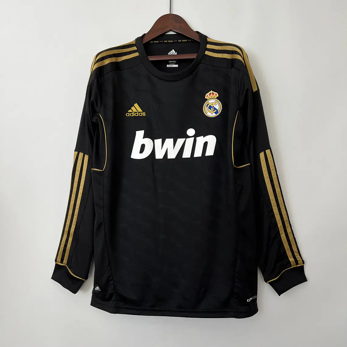 Real Madrid Away 11/12 Manga Longa 1