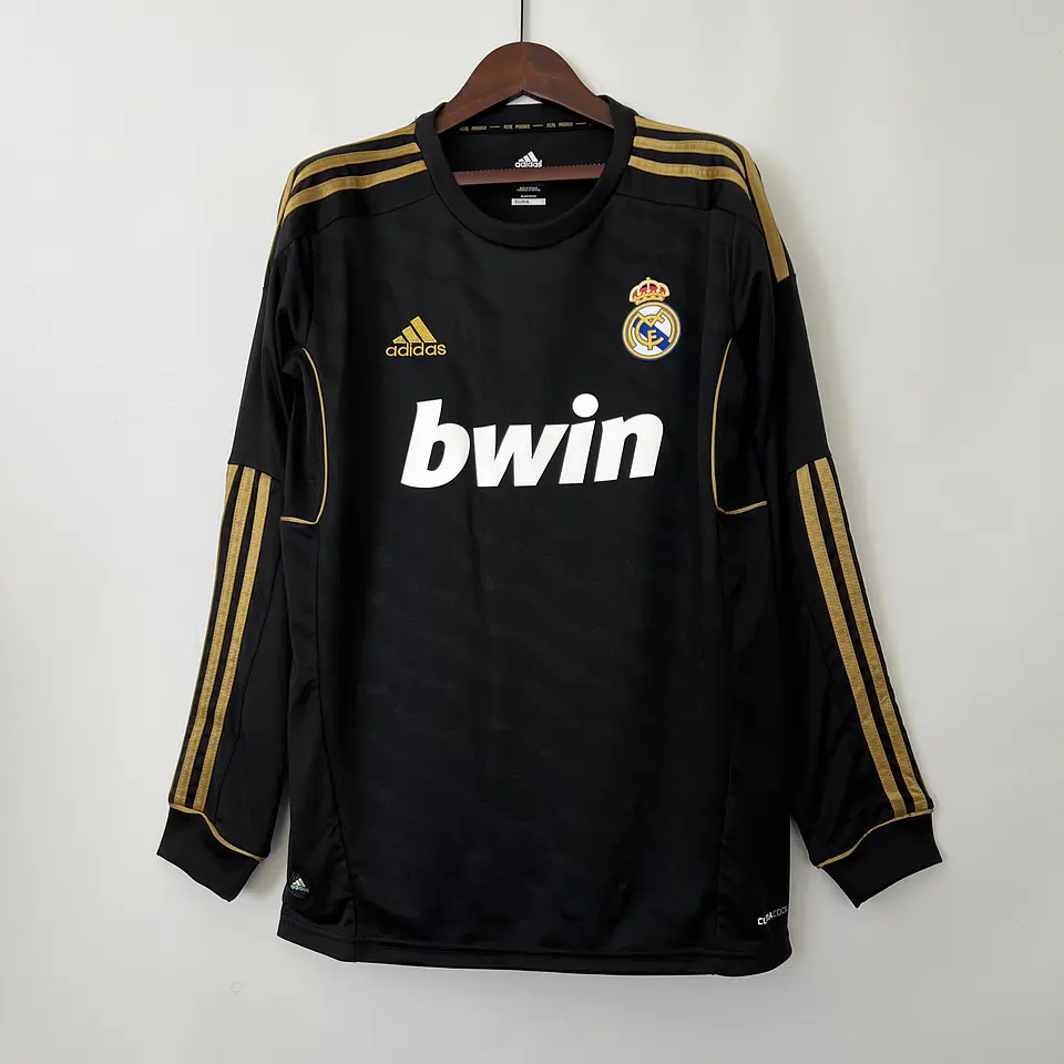 Real Madrid Away 11/12 Manga Longa 1